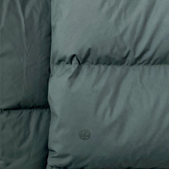 NWT Lululemon 8 Wunder Puff Jacket Green $348 MSRP Puffer Coat 600 Goose Down L - Picture 9 of 10